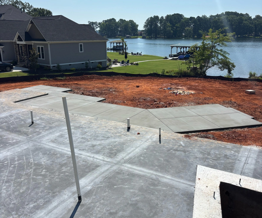 Residential Concrete Slab Installation 2