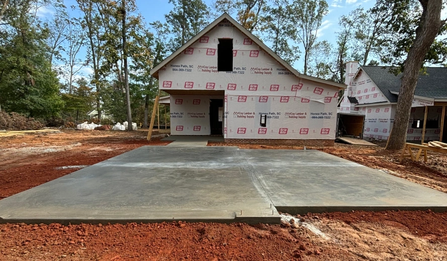 Residential Concrete Slab Installation Greenwood, SC